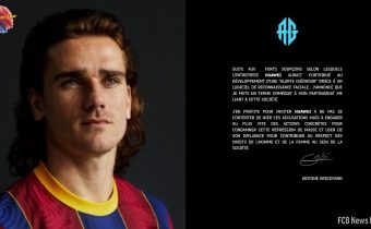 BARÇA: GRIEZMANN INTERROMPE LA COLLABORAZIONE CON HUAWEI A SOSTEGNO DEGLI UIGURI