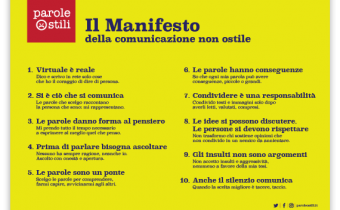 Un progetto sociale di sensibilizzazione contro la violenza delle parole 2